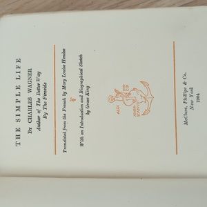 1904 The Simple Life by Charles Wagner